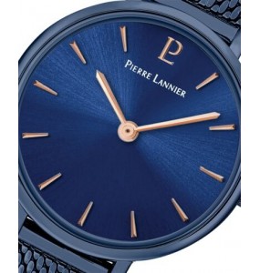 Montre Femme Pierre Lannier Nova en Acier Bleu Ref 015J966