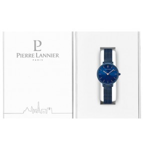 Montre Femme Pierre Lannier Nova en Acier Bleu Ref 015J966