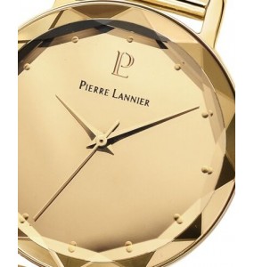 Montre Femme Pierre Lannier Multiples en Acier Doré Ref 025P548