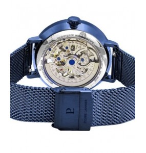 Montre Femme Automatique Pierre Lannier Automatic en Acier Bleu Ref 309D968