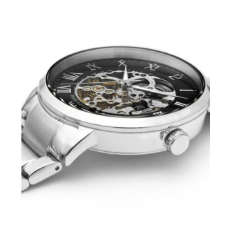 Montre Homme Automatique Pierre Lannier Automatic en Acier Argenté Ref 317B131