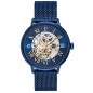 Montre Homme Automatique Pierre Lannier Automatic en Acier Bleu Ref 318B468