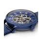 Montre Homme Automatique Pierre Lannier Automatic en Acier Bleu Ref 318B468