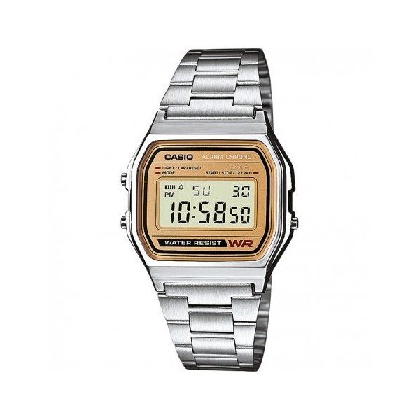 Montre Unisexe Casio vintage Acier - A158WEA-9EF Montre Unisexe Casio vintage Acier - A158WEA-9EF