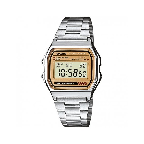 Montre Unisexe Casio vintage Acier - A158WEA-9EF