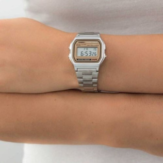 Montre Unisexe Casio vintage Acier - A158WEA-9EF