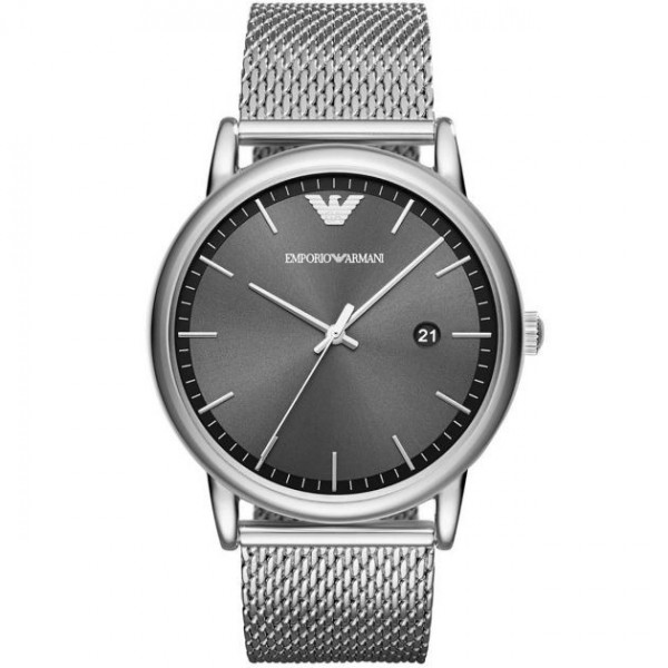 Montre Homme Emporio Armani Montres Luigi en Acier Argenté Ref AR11069