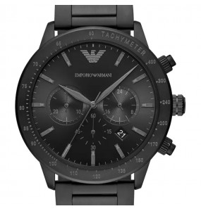 Montre Homme Emporio Armani Montres Mario en Acier Noir Ref AR11242