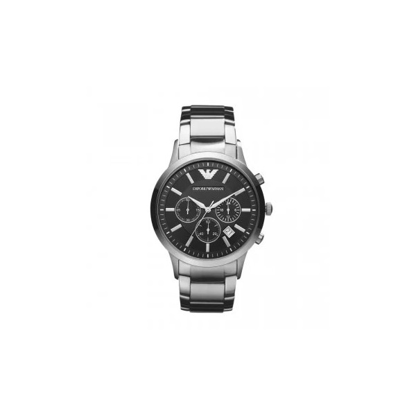 Montre Homme Emporio Armani Montres Renato en Acier Argenté Ref AR2434