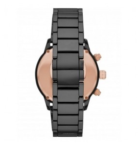 Montre Homme EMPORIO ARMANI Mario Noir Or Rose - AR70002