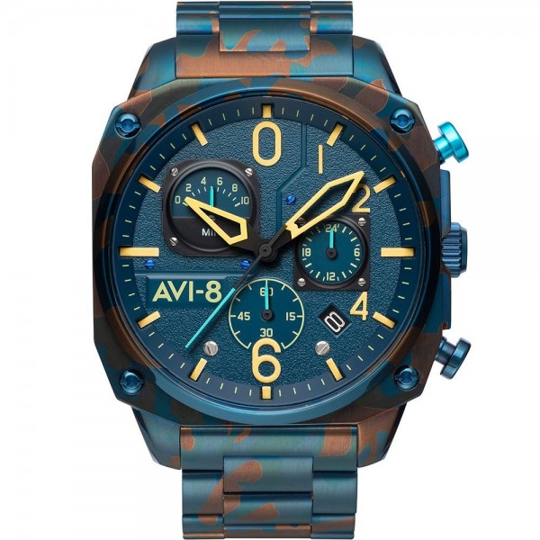 Montre Homme AVI-8 AV-4052-33 Hawker Hunter - Mouvement Quartz Japonais Montre Homme AVI-8 AV-4052-33 Hawker Hunter - Mouvement Quartz Japonais