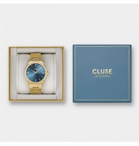 Montre Femme Cluse Vigoureux Argent, Bleu -CW0101210005