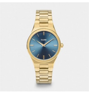 Montre Femme Cluse Vigoureux Argent, Bleu -CW0101210005