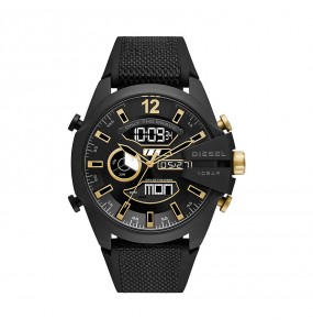 Montre Homme Diesel Collection Mega Chief, style sport, bracelet Acier DZ4552