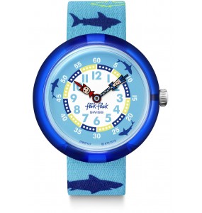 Montre Enfant Flik Flak Sharkasm bleu FBNP157