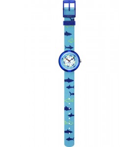 Montre Enfant Flik Flak Sharkasm bleu FBNP157