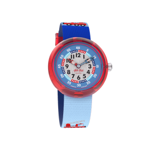 Montre Enfant Flik Flak Firetruck en Nylon Ref FBNP160