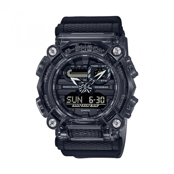 Montre homme Casio G-Shock transparent GA-900SKE-8AER