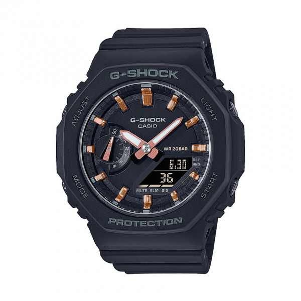 Montre Homme Casio G-Shock en Résine Noir Ref GMA-S2100-1AER