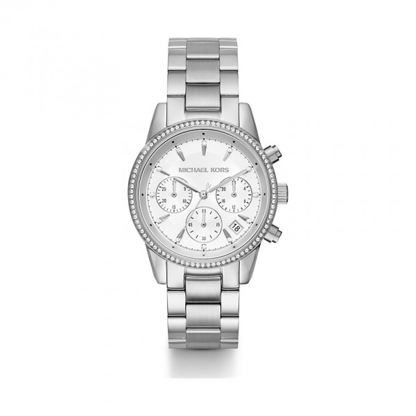 Montre Femme Michael Kors Ritz en Acier Argenté Ref MK6428