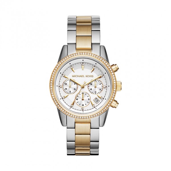 Montre Femme Michael Kors Ritz en Acier Bicolore Ref MK6474