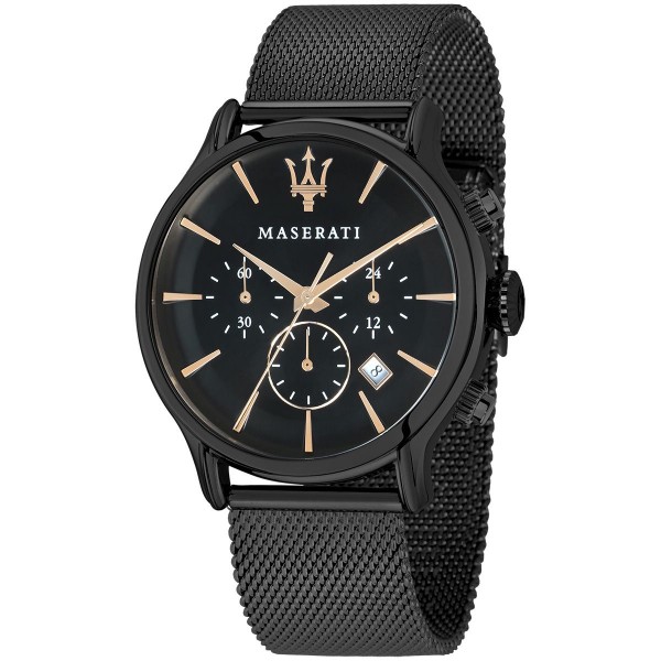 Montre Homme Maserati Epoca métal noir R8873618006