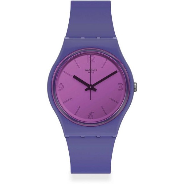 Montre Unisexe SWATCH Les Originales Mood Boost Violet Purple - SO28N102