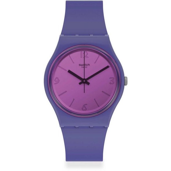 Montre Unisexe SWATCH Les Originales Mood Boost Violet Purple - SO28N102 Montre Unisexe SWATCH Les Originales Mood Boost Violet Purple - SO28N102