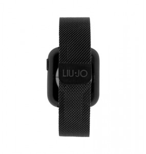 Montre Femme LUI JO Connectée Smartwatch Acier Noir - SWLJ003