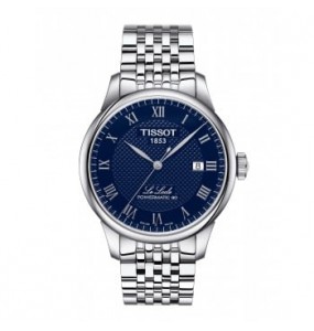 Montre Homme TISSOT Le Locle Powermatic 80 Cadran Bleu - T0064071104300