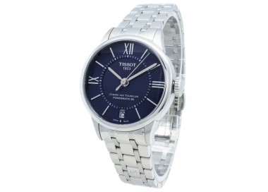 Montre Femme Tissot Chemin des Tourelles bleu bracelet acier - Réf. T0992071104800
