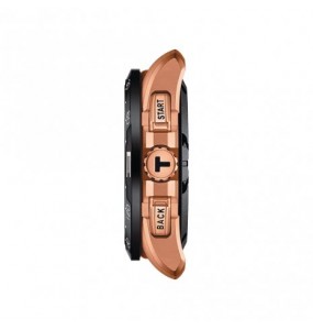 TISSOT T-TOUCH CONNECT SOLAR NOIR OR ROSE SILICONE T1214204705102