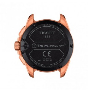 TISSOT T-TOUCH CONNECT SOLAR NOIR OR ROSE SILICONE T1214204705102
