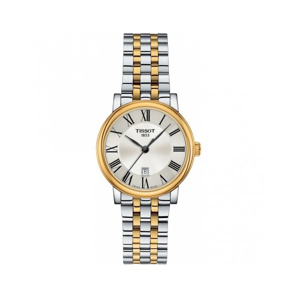 TISSOT CARSON PREMIUM LADY OR JAUNE ACIER T1222102203300