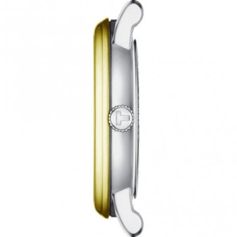 TISSOT CARSON PREMIUM LADY OR JAUNE ACIER T1222102203300