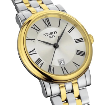 TISSOT CARSON PREMIUM LADY OR JAUNE ACIER T1222102203300