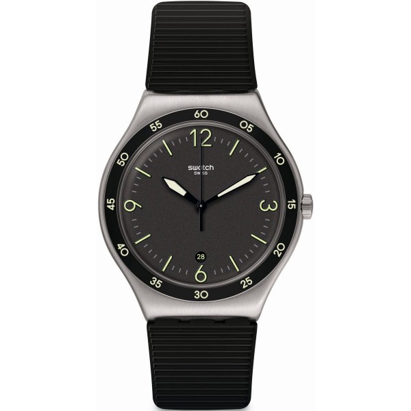 Montre Homme SWATCH Essentials Black Suit Big Classic Noir - YWS454