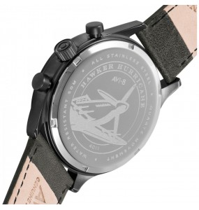 Montre Homme AVI-8 Hawker Hurricane cadran blanc/bracelet gris - AV-4011-0B