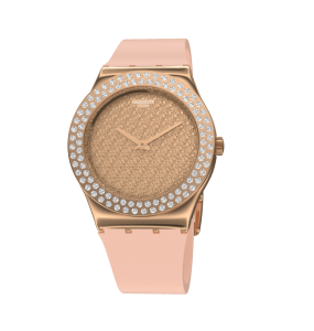 Montre Femme SWATCH Irony Medium Pink Confusion Rose - YLG140