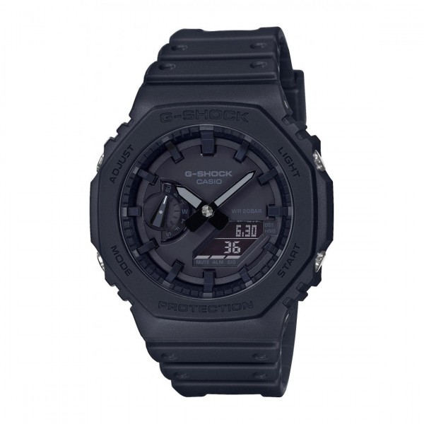 Montre Homme Casio G-Shock en Résine Noir Ref GA-2100-1A1ER