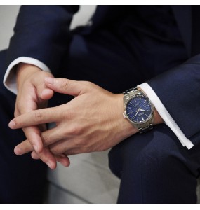 Montre Homme SEIKO Presage Automatique "Hemp Leaf" Bleu - SPB167J1