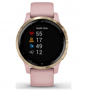 Montre Connectée Femme GARMIN Vivoactive 4S Rose  - 010-02172-32