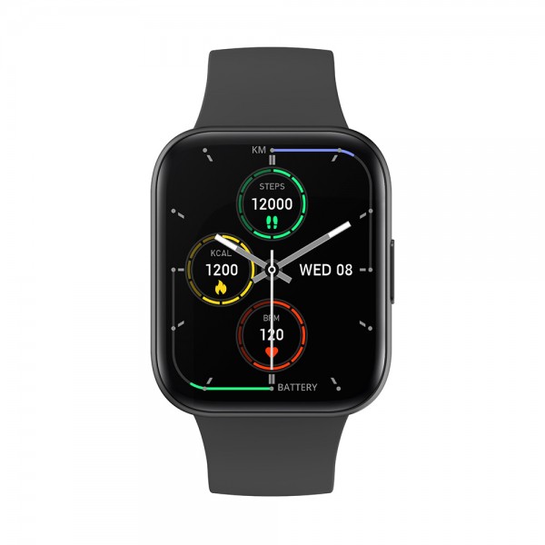 Montre Homme Smarty SW033A - Collection Trendy - Bracelet Silicone noir Montre Homme Smarty SW033A - Collection Trendy - Bracelet Silicone noir
