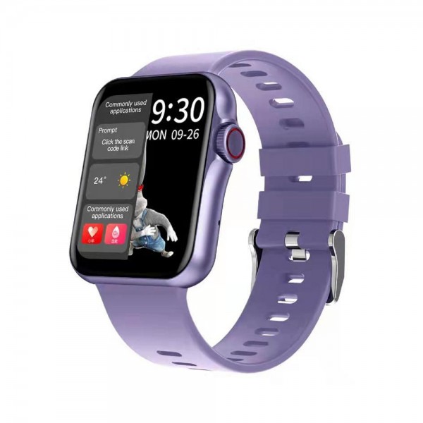 Montre Femme Smarty SW022M - Collection Standing - Bracelet Silicone violet Montre Femme Smarty SW022M - Collection Standing - Bracelet Silicone violet
