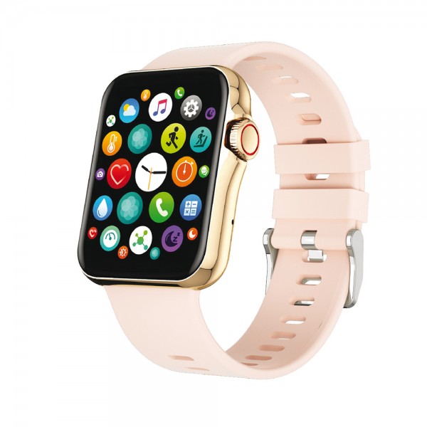 Montre Femme Smarty SW022D - Collection Standing - Bracelet Silicone rose Montre Femme Smarty SW022D - Collection Standing - Bracelet Silicone rose