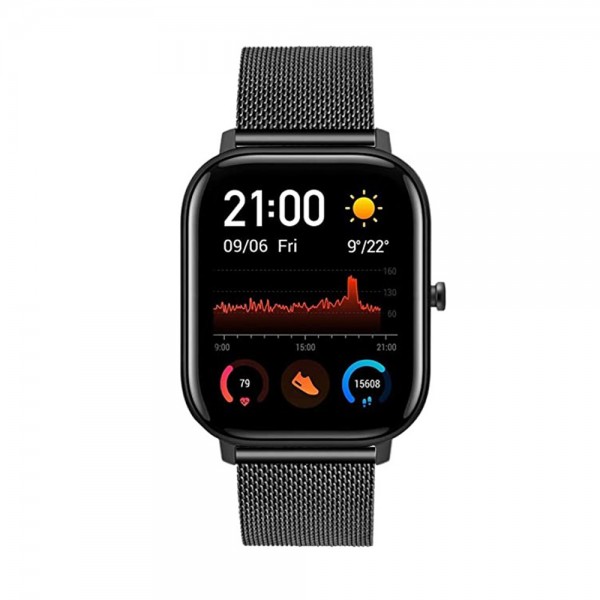 Montre Homme Smarty SW007D - Collection Lifestyle - Bracelet Métal maille milanaise noir Montre Homme Smarty SW007D - Collection Lifestyle - Bracelet Métal maille milanaise noir