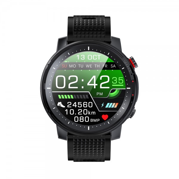 Montre Homme Smarty SW015A - Collection Stadium - Bracelet silicone noir Montre Homme Smarty SW015A - Collection Stadium - Bracelet silicone noir