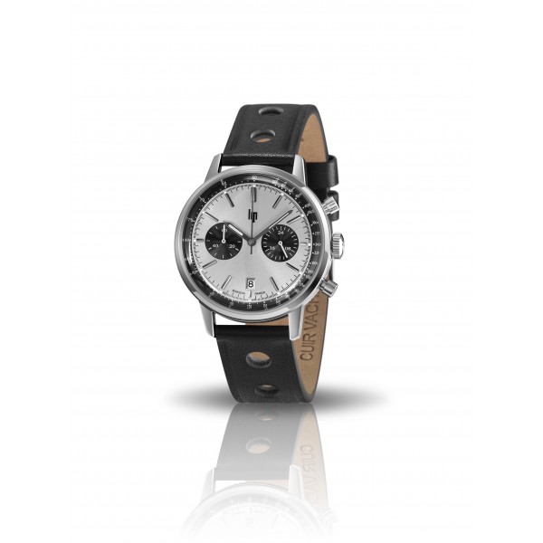 Montre Homme Lip Rallye chrono Panda Gris, Noir - 671802 Montre Homme Lip Rallye chrono Panda Gris, Noir - 671802