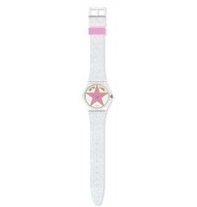 Montre Unisexe SWATCH Star Mom SO28Z108 - Collection Mother'S Day - Boitier matériau biosourcé transparent