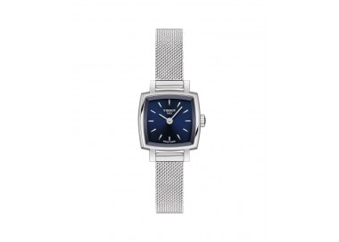 Montre Femme T0581091104100 Tissot Lovely Square - Cadran Carré, Bleu